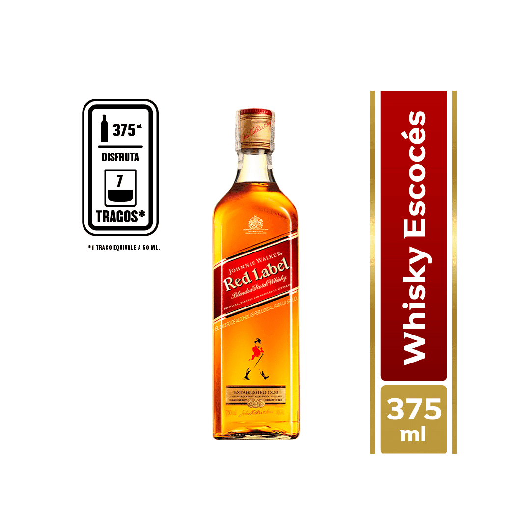 Whisky Johnnie Walker Red Label x375ml