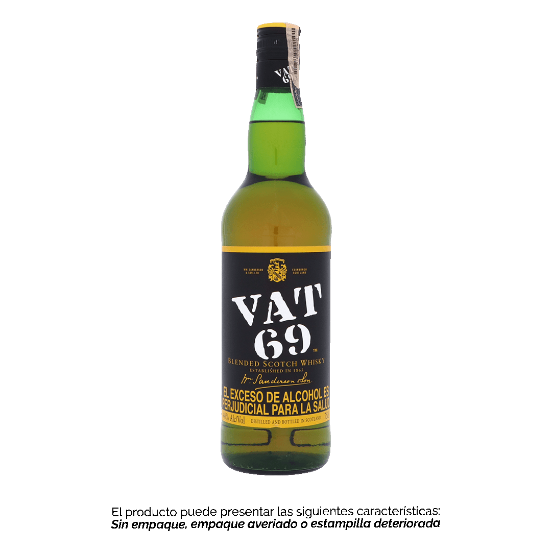 Whisky Vat 69 x750ml (Outlet)