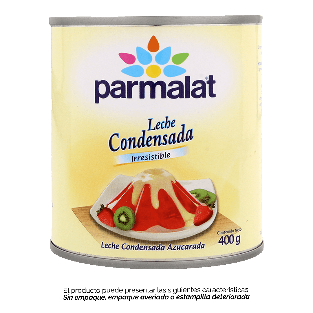 Leche Condensada Parmalat Lata x400gr (Outlet)