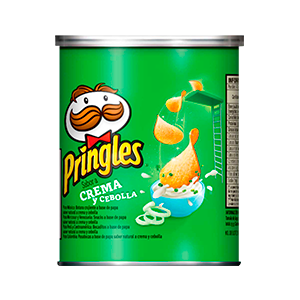 Papas Fritas Pringles Crema y Cebolla x40gr