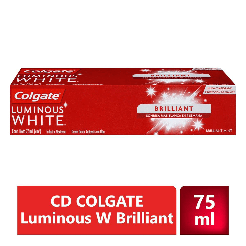 Crema Dental Colgate Luminous White 75ml