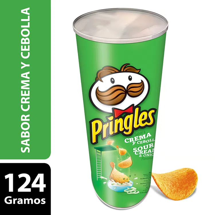 Papas Fritas Pringles 14un x124gr