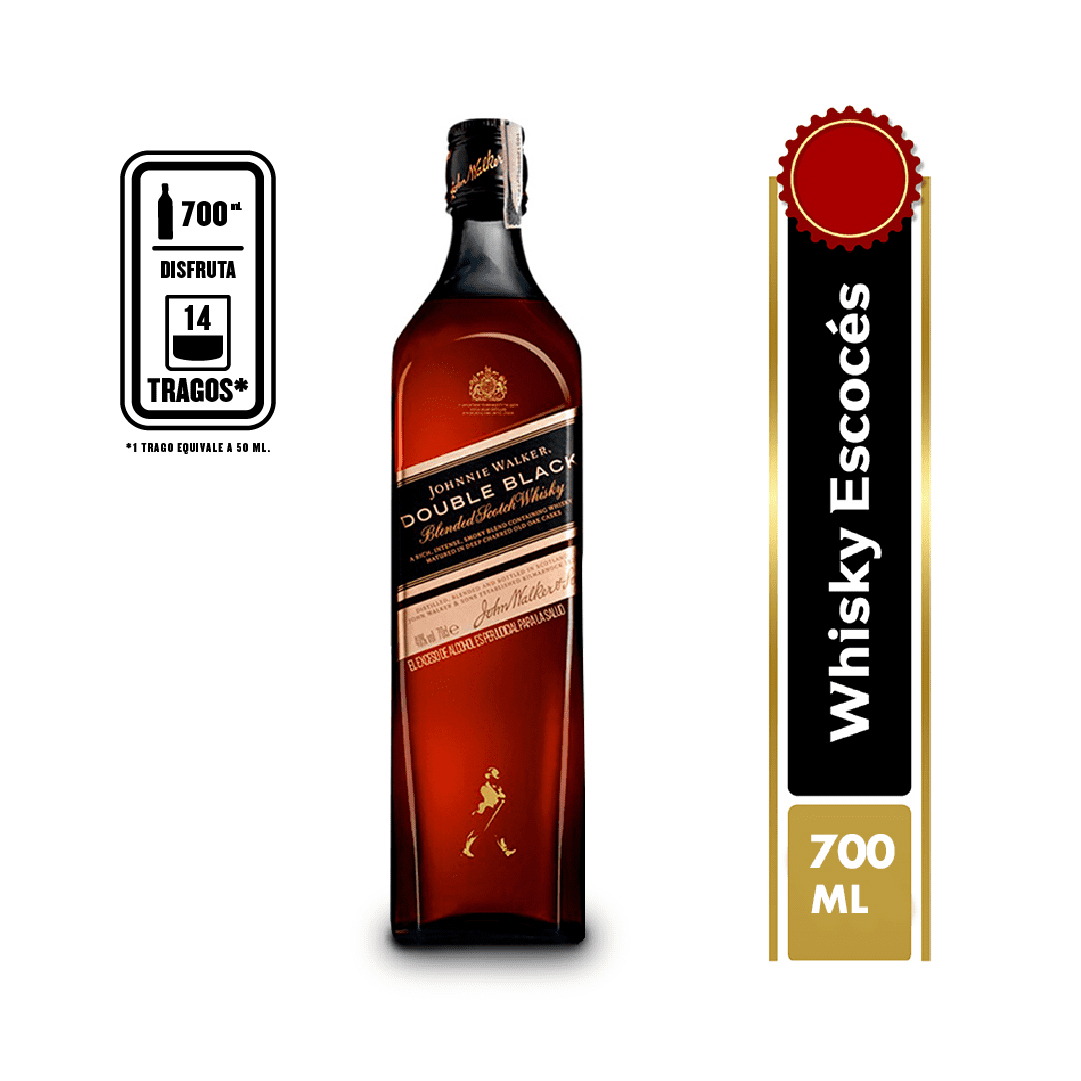 Whisky Johnnie Walker Double Black x700ml