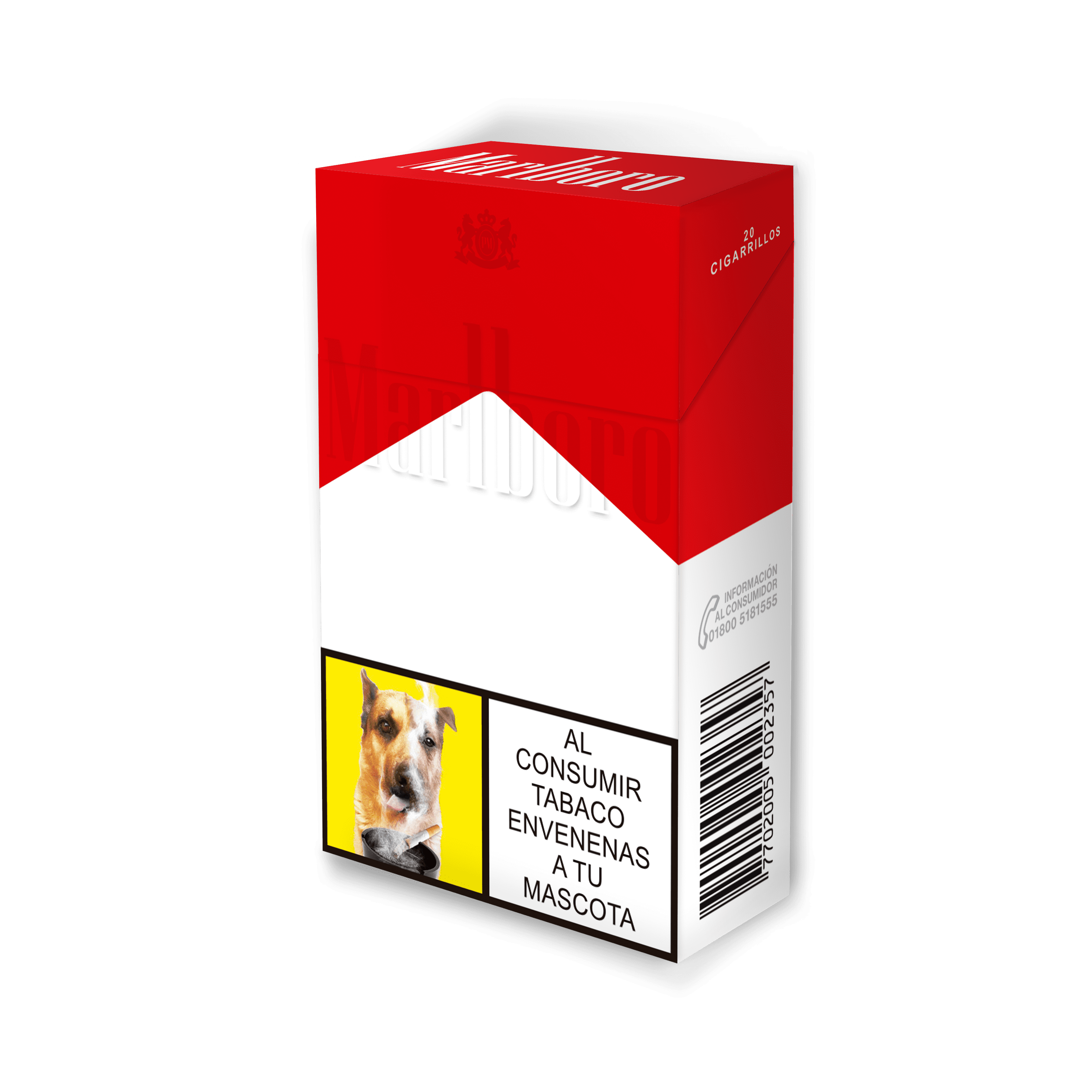 Cigarrillo Marlboro Rojo 2.0 Dorado x20cig Nueva Presentación