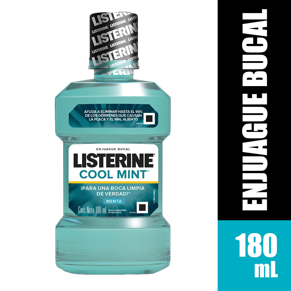 Enjuague Bucal Listerine Cool Mint x180ml