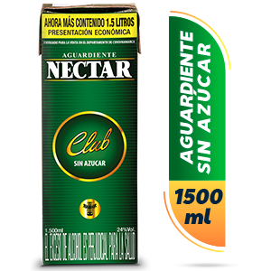Aguardiente Nectar Club x1500 ml