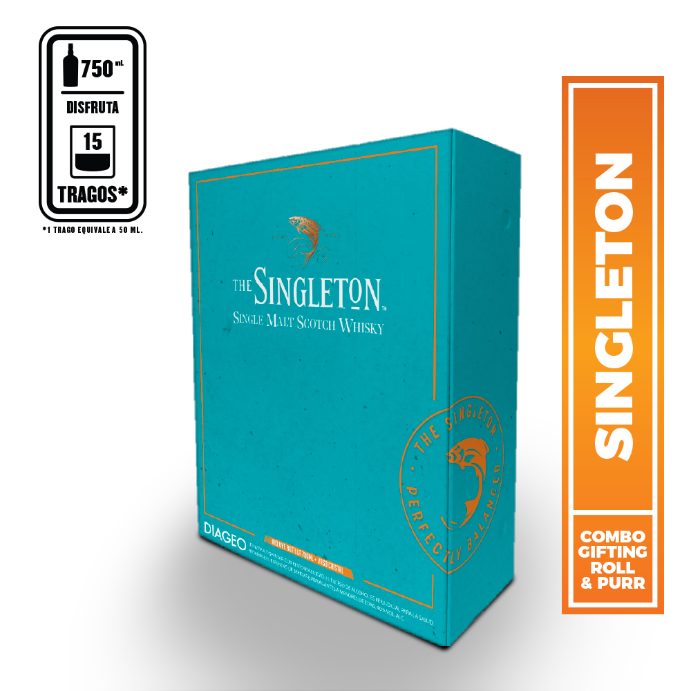 Whisky Singleton 700ml + Roll & Pour