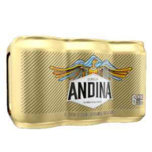 Cerveza Andina Lata SixPack x6Un x355ml