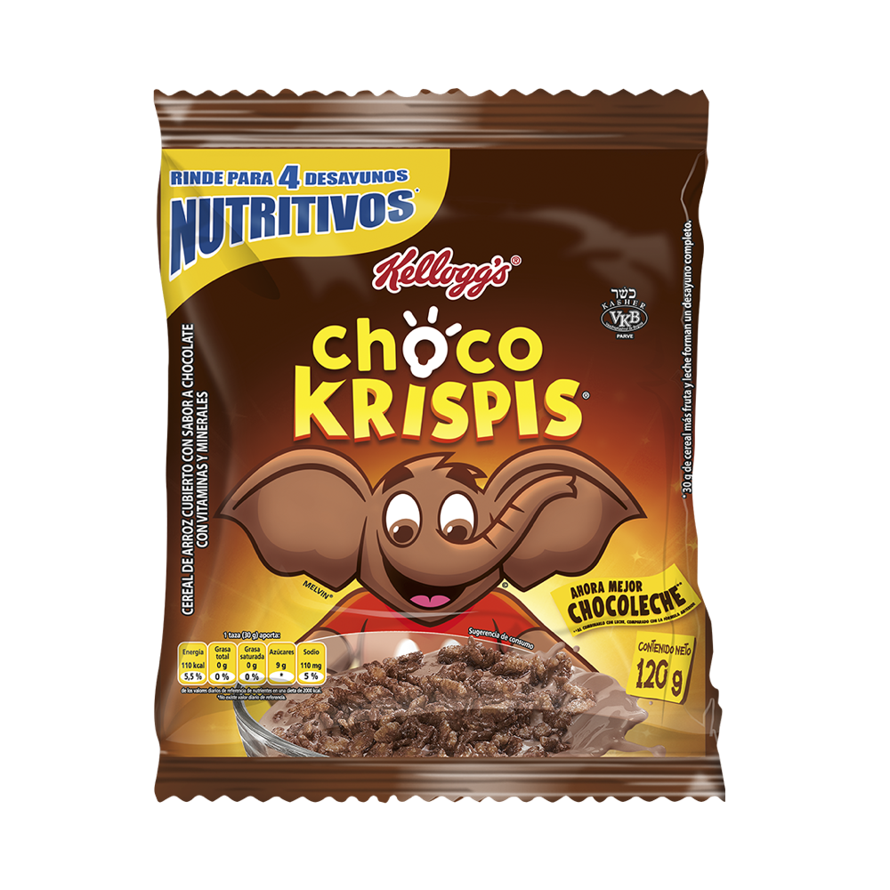 Cereal Kellogg Choco Krispis Megapaketicos 120gr