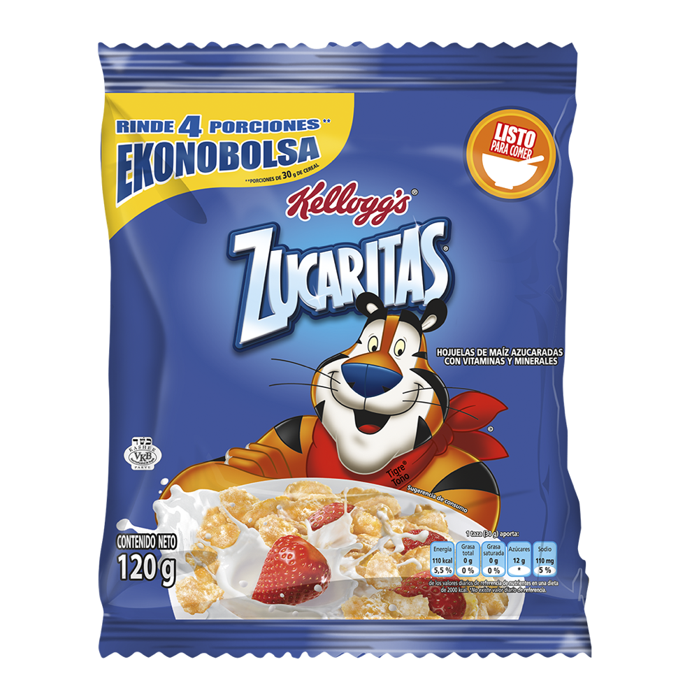 Cereal Kellogg Zucaritas Megapaketicos 120gr