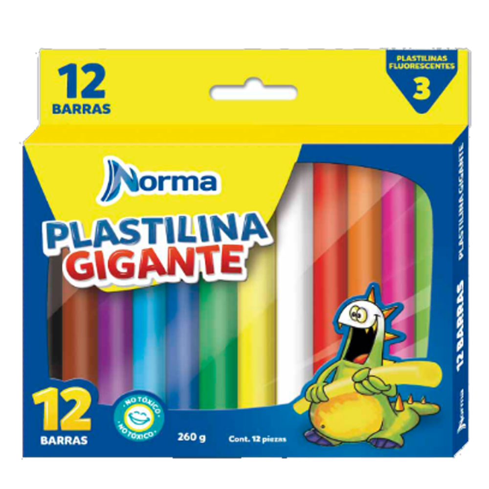 Plastilina Norma Gigante x260gr