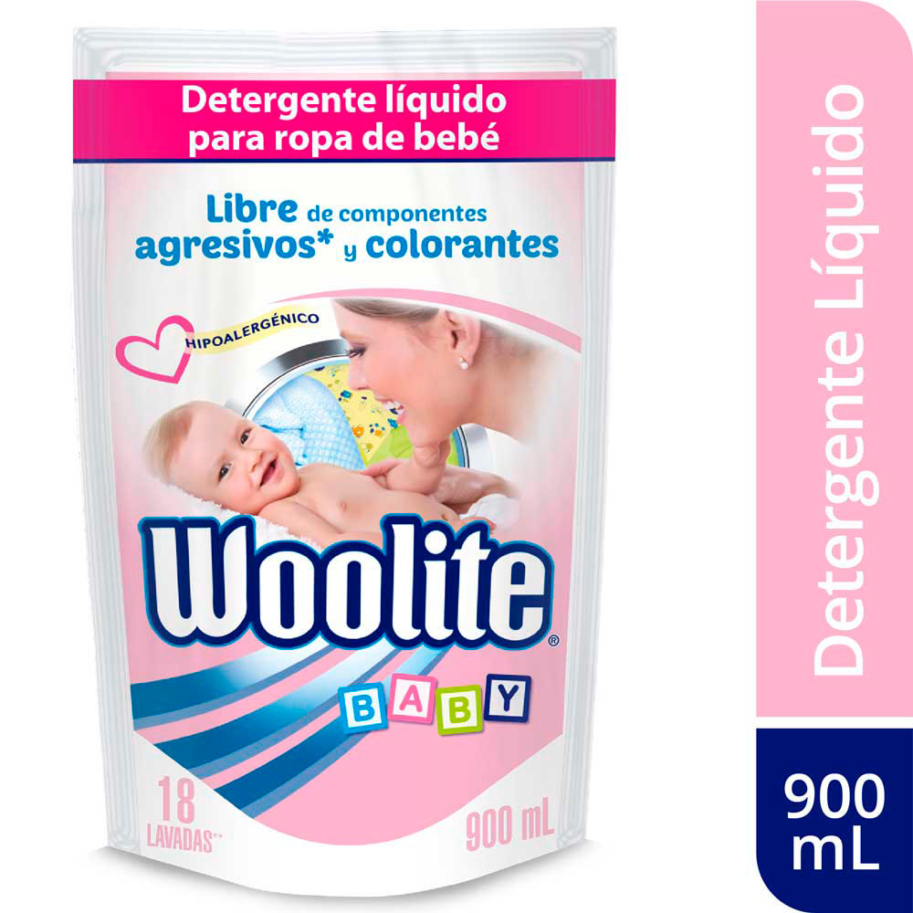 Detergente Woolite Líquido Baby x900ml