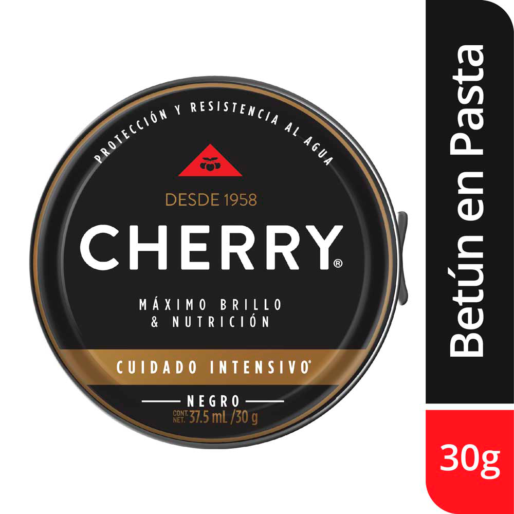 Betún Cherry Negro Pasta x30gr