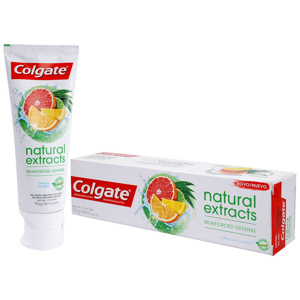 Crema Dental Colgate Naturals Citrus y Eucalipto x90ml

