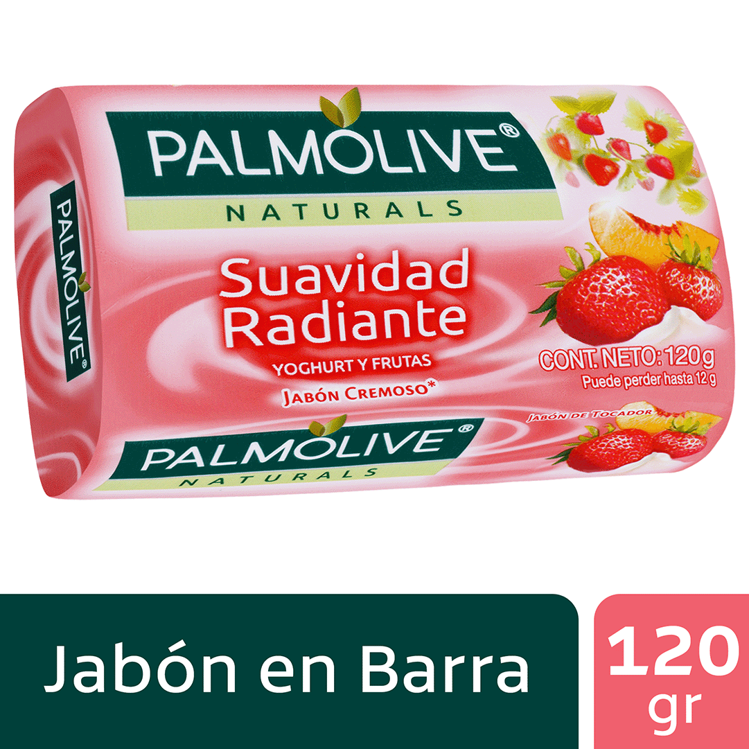 Jabón Palmolive Naturals Yoghurt y Fruta x120gr

