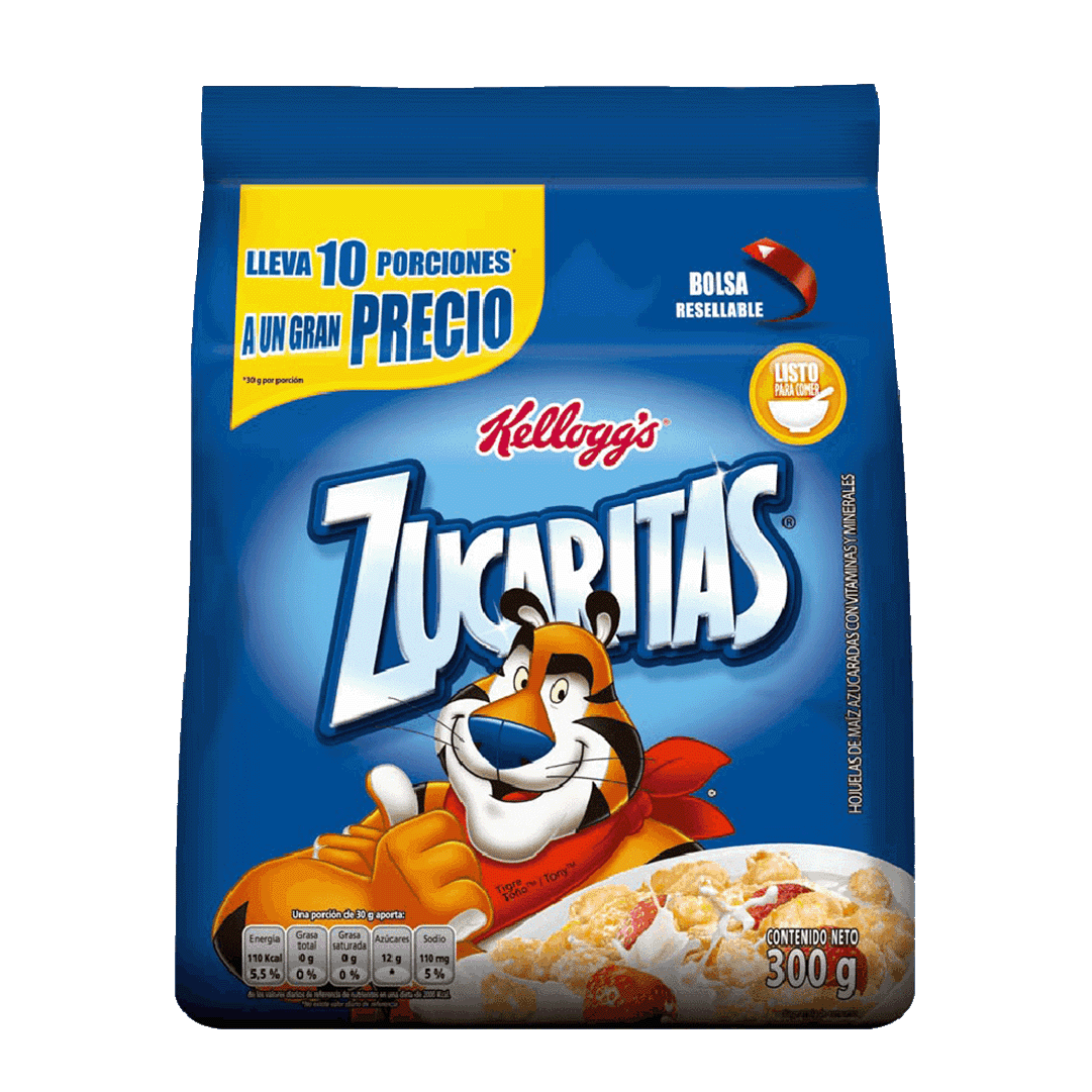 Cereal Kellogg Zucaritas Bolsax300gr