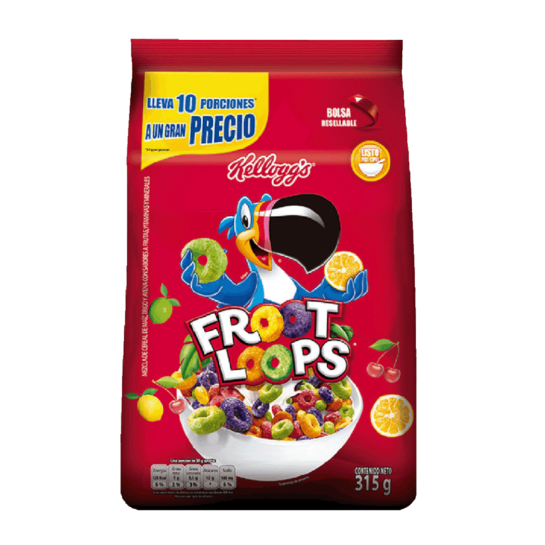 Cereal Kellogg Froot Loopsx315gr