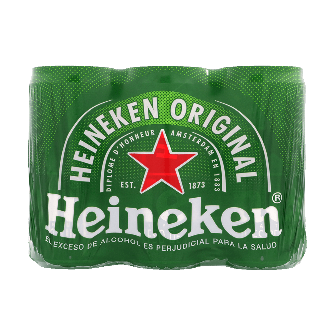 Cerveza Heineken Lata SixPack x6Unx269ml