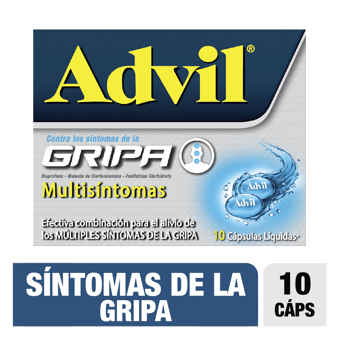 Advil Gripax10 Capsulas