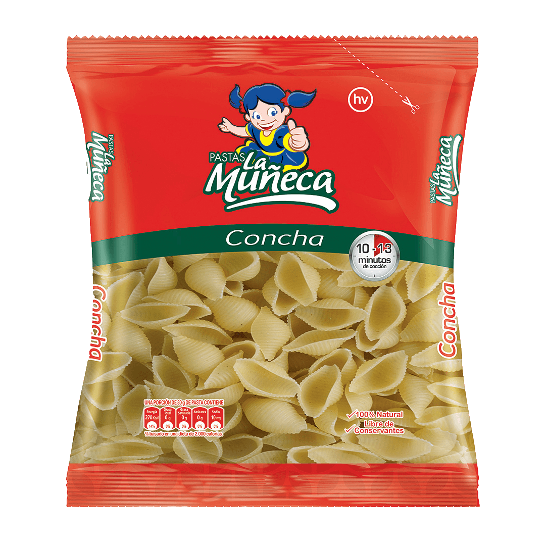 Pasta La Muñeca Concha x250gr