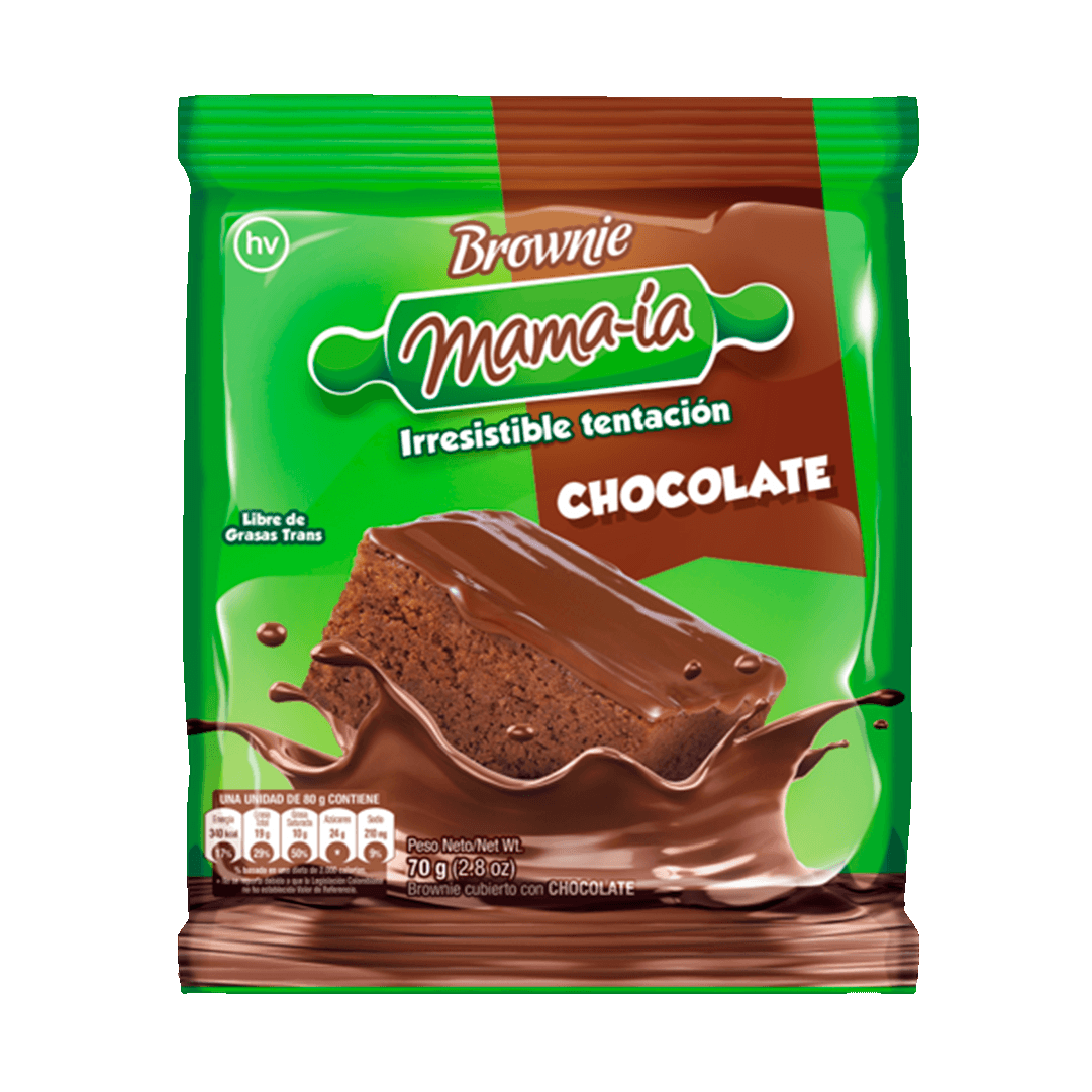 Brownie Mama-ia Chocolate x70gr