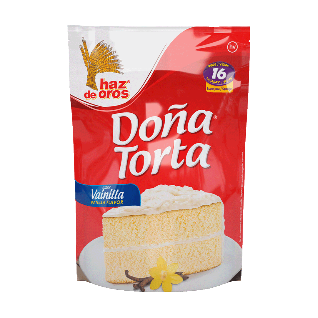 Doña Torta Haz De Oros Vainilla x500gr