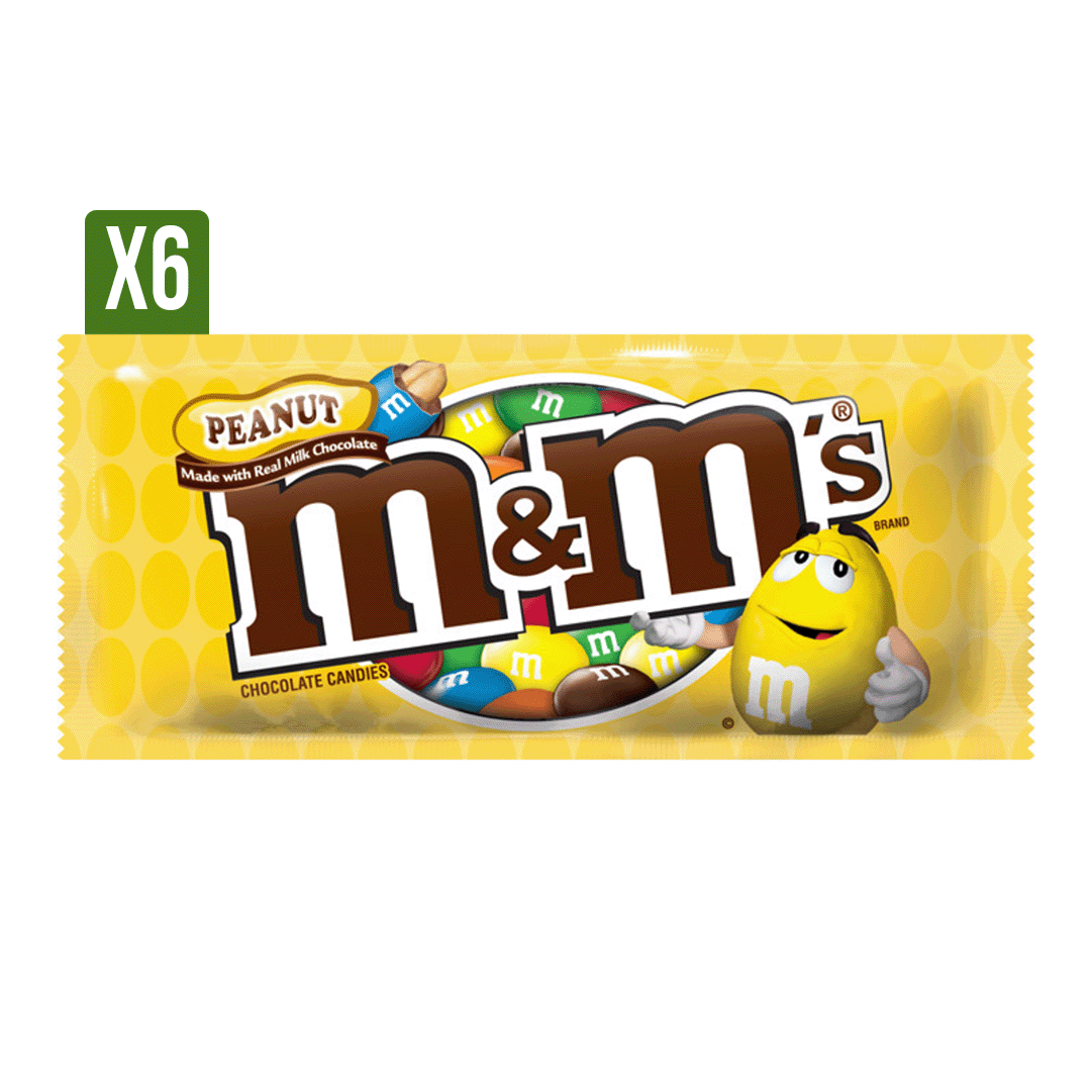 6Un Chocolate M&M’S Bolsax49.3gr