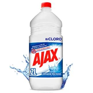 Limpiador Ajax Bicloro 2000ml