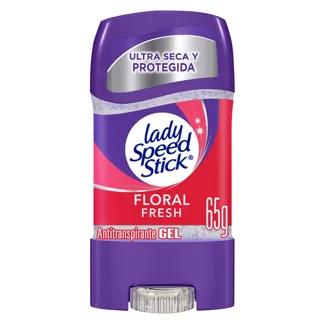 Desodorante Lady Speed Stick Floral Fresh Double Defense Gel 65gr