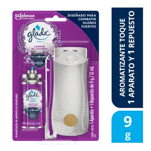 Glade Ambientador Toque Lavanda  Unidad + 1 Repuesto x9gr