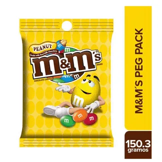 Chocolate M&M'S Peg Pack x150.3gr