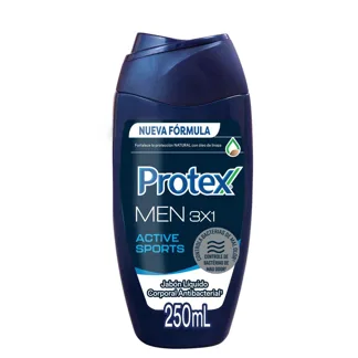 Jabón Corporal Protex Men Sport 10x Gel 250ml