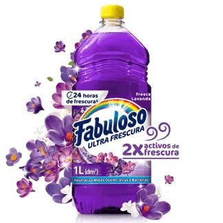 Limpiador Fabuloso Fresca Lavanda Antibacterial 1000ml