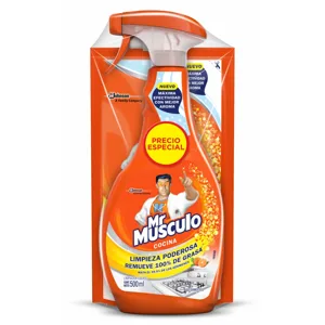 Desengrasante Mr Musculo Gatillo x500ml gts Desengrasante Doypack PE
