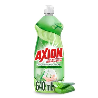 Lavaplatos Axión Líquido Áloe Toque de Crema 640ml