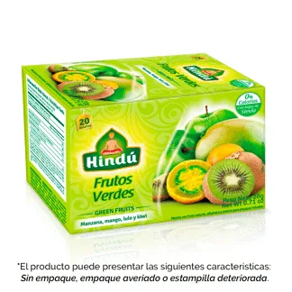 Infusión Frutal Frutos Verdes x20 Sobres (Outlet)