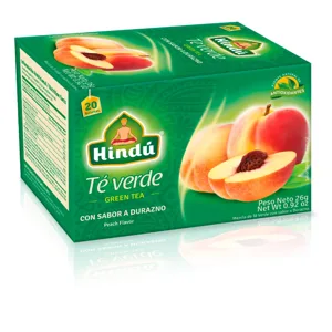 Té Verde Durazno x20 Sobres
