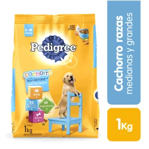 Concentrado Pedigree Cachorro x1kg Cachorro