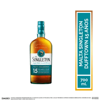 Malta Singleton Dufftown 15 Años 700 ML