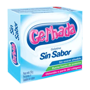 Gelatina Gel'Hada Sin Sabor x30gr