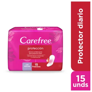 Protector Carefree Con Perfume x15 Protectores