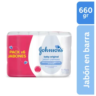Jabón Johnson´S Baby Original x6Und x110gr