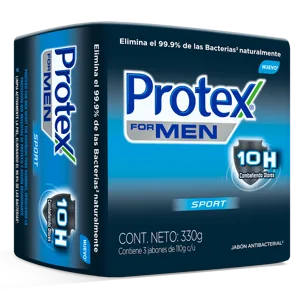 Jabón Corporal Protex Men Sport 3Un x110gr