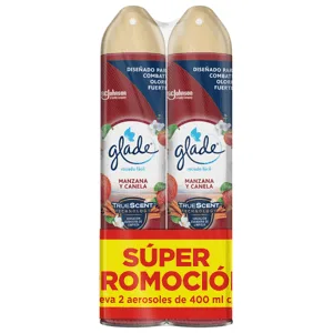 Glade Ambientador Aerosol 2 Unidades x400ml