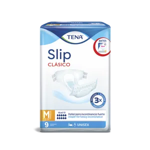 Pañal Tena Slip Clasico Mediano x9 Pañales