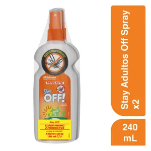 Repelente Stay Off Spray adultos x120ml