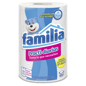 Toalla de Cocina Familia Practi-Diarias x52 Hojas