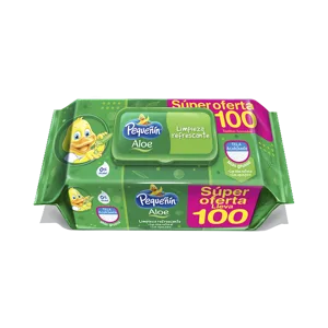 Paño Humedo Pequeñin Aloe Pg 70 Ll 100 Paños
