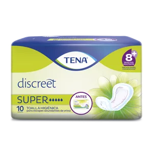 Toalla Higienica Tena Discreet Super x10 Toallas