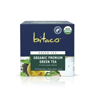 Té Verde Bitaco Himalaya Organic Premium x10 Sobres